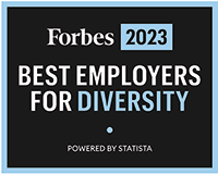 Forbes 2023 Best Employers for Diversity logo